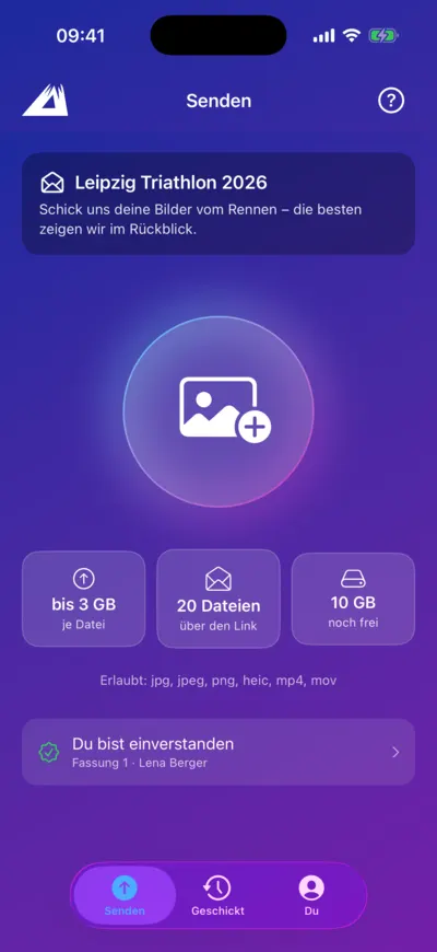 LANAKILA Media App — Senden für ein Event: Leipzig Triathlon 2026